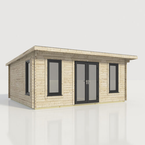 Featured image for “POWER Pent Log Cabin® (44mm)”