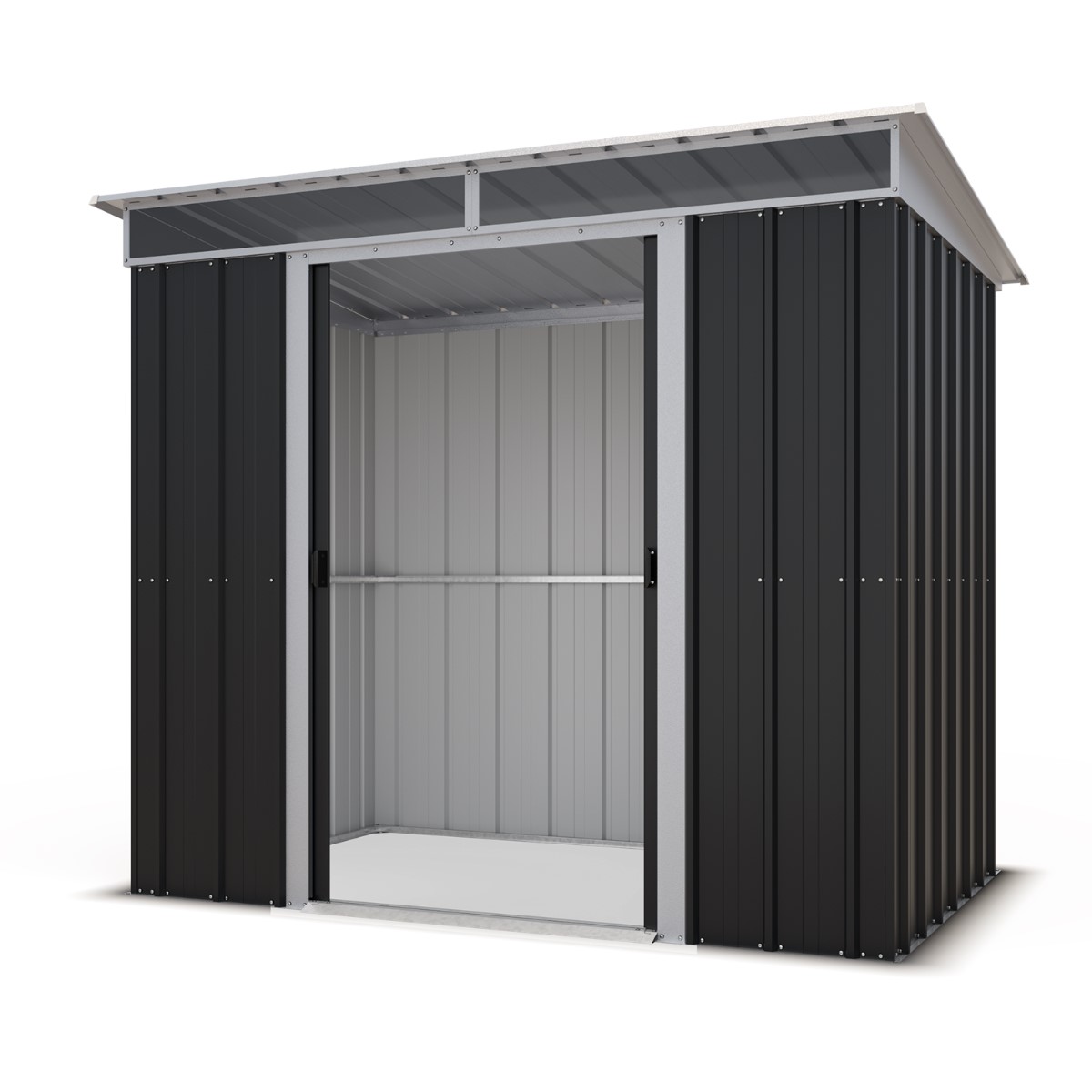 Featured image for “YardMaster 85SP18 TopLight Pent Metal Shed”