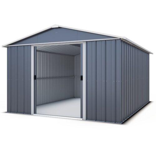 Featured image for “YardMaster 1013AEYZ Castleton Apex Metal Shed”