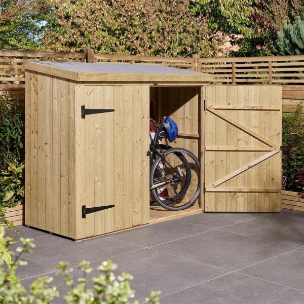 Heritage Wallstore Bikestore One Door Open with Bike