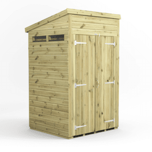 4x4 Premium Pent Security Double Door