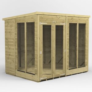 Power Premium Pent Summerhouse 8x6