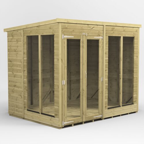 Featured image for “POWER PREMIUM Pent Summerhouse®”
