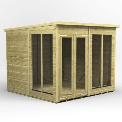 Featured image for “POWER PREMIUM Pent Summerhouse®”