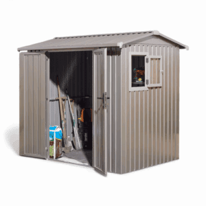 Brentvale Premium Metal Sheds 4 Brentvale Premium Metal Sheds 8x6 Open Doors