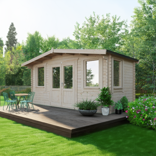 Featured image for “POWER Chalet CLASSIC Log Cabin 44mm®”