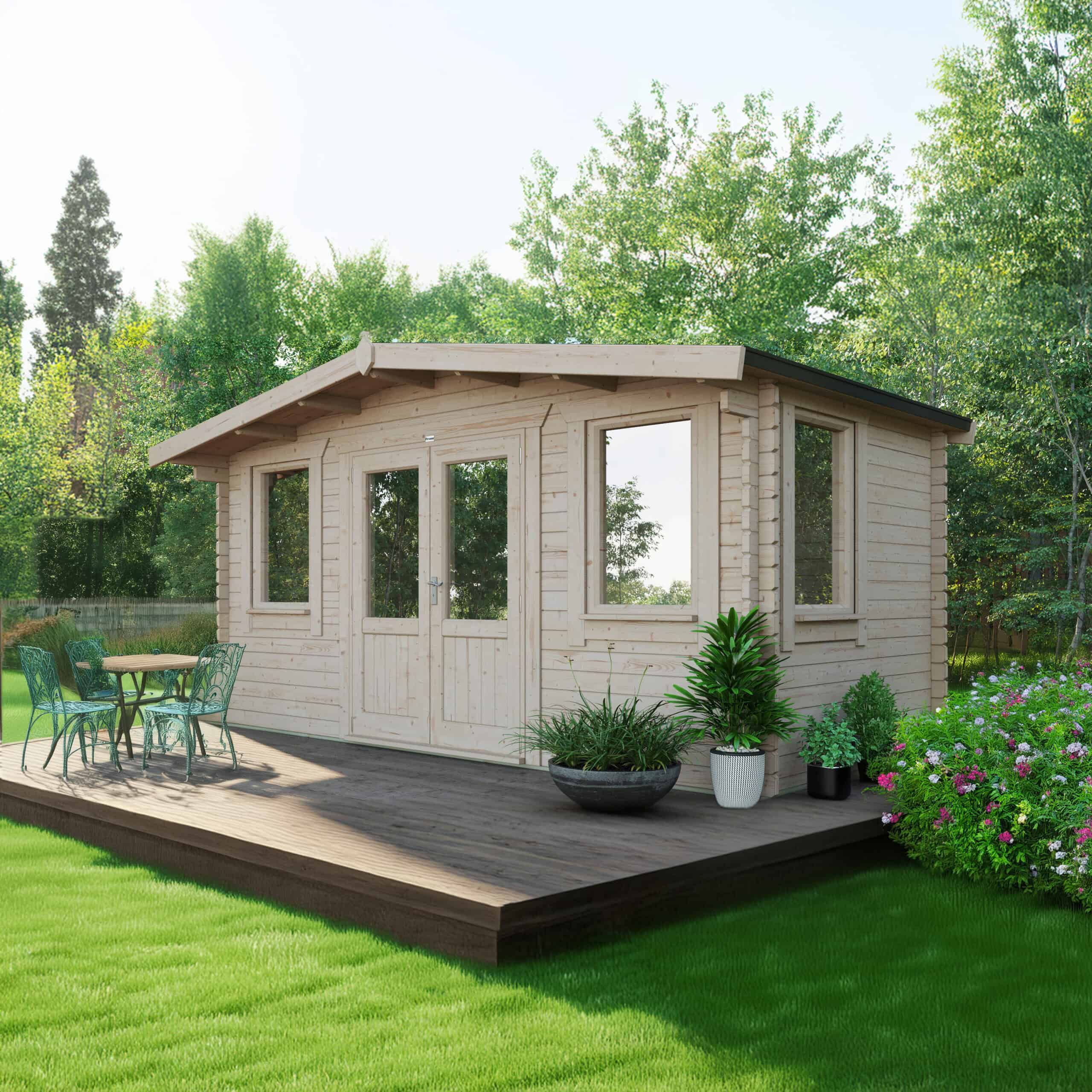 Featured image for “POWER Chalet CLASSIC Log Cabin 44mm®”