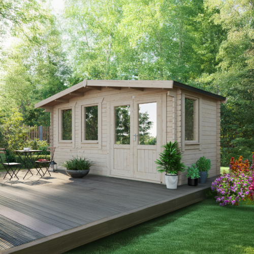 Featured image for “POWER Chalet CLASSIC Log Cabin 44mm®”