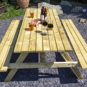 rgp premier heavy duty picnic table 6ft table